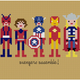 Illustration for article titled Embroidered samplers put scifi heroes in stitches